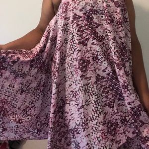 Flowy swim coverup